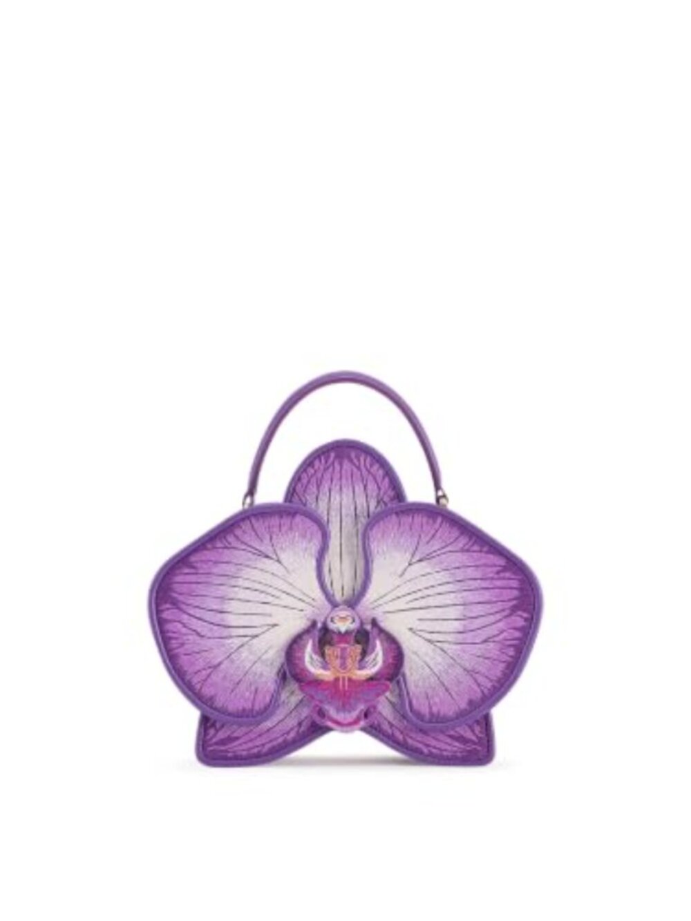 JW PEI Vegan Leather Orchid Top Handle Crossbody Satchel Bag